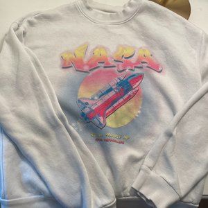 H+M Divided Graphic Nasa Sweater